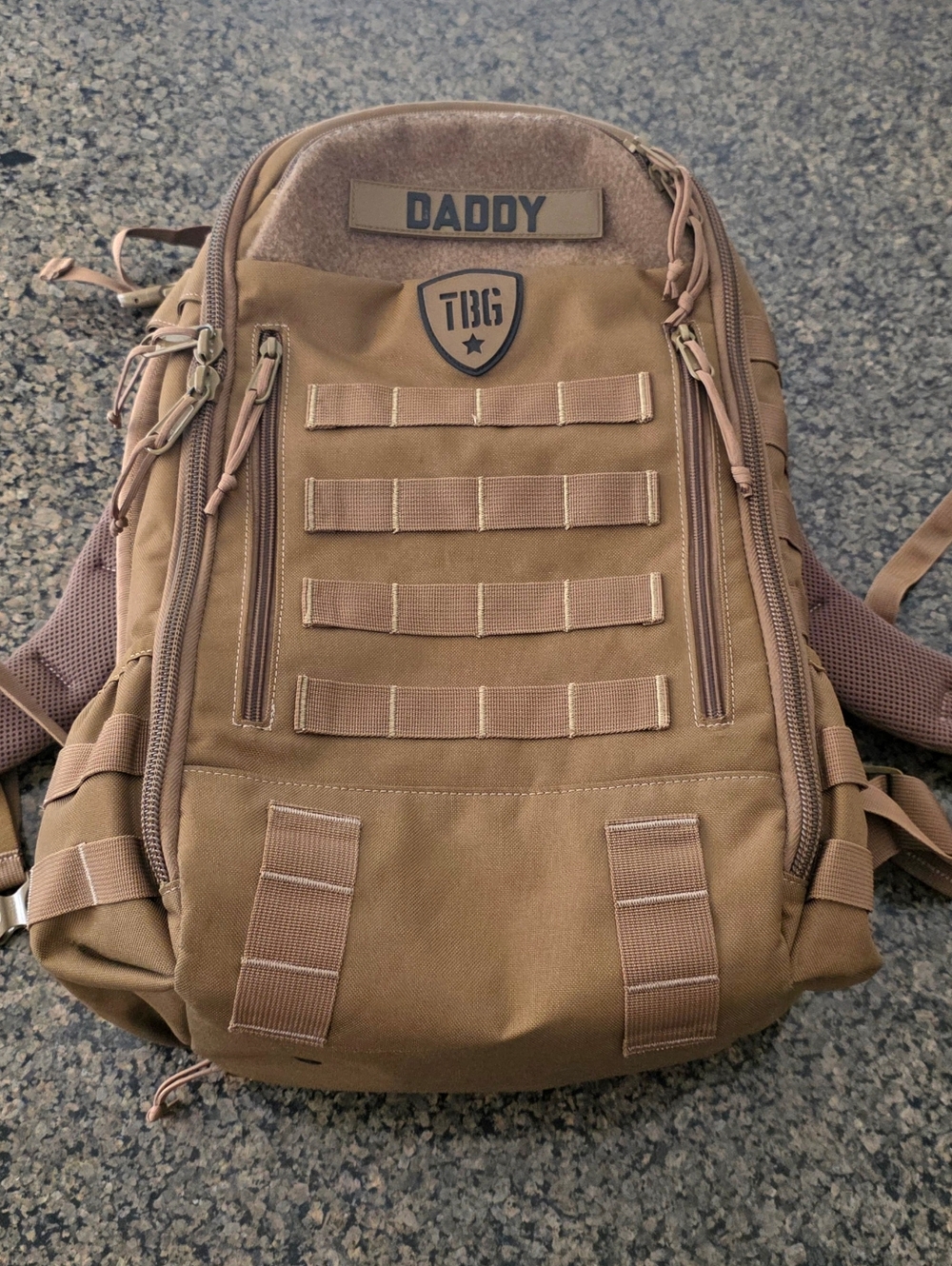 TBG Tactical Baby Gear Daypack Diaper travel Bag Backpack